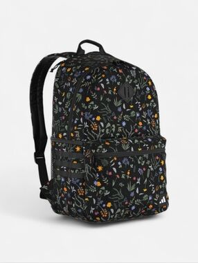 Adidas Classic 3S 5 Backpack Meadow Floral Backpack Black